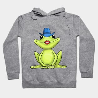 kiss all the frogs in a hat Hoodie